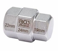 Bgs Motorrad Nuss 3In1 Innensechskant 6-Kant 19 + 22 + 24Mm Motorrad Spezialeins