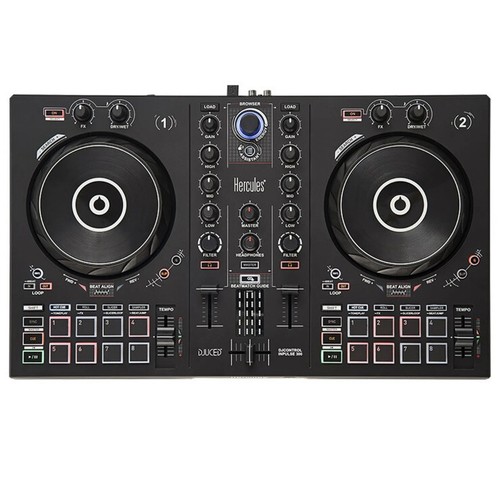 Hercules DJ Control Inpulse 300 built-in audio interface, AMS-DJC-INPULSE-300 - Picture 2 of 5