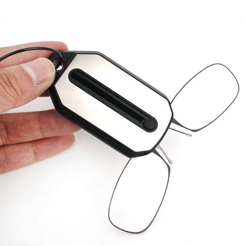 Neu ultradünne Lesebrille Nasenclip Optik presbyopisch 1,5 +2,0 +2,5 +3,0 - Bild 3 von 12
