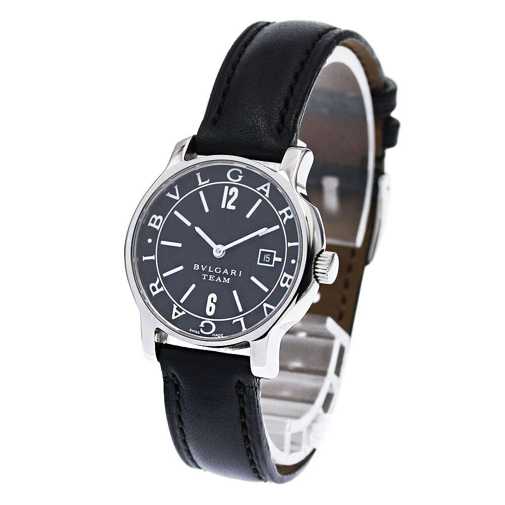 BVLGARI Solo Tempo Staff Limited Edition ST29S Date Quartz BVLGARI Solo Tempo Staff Limited Edition ST29S Date Quartz
