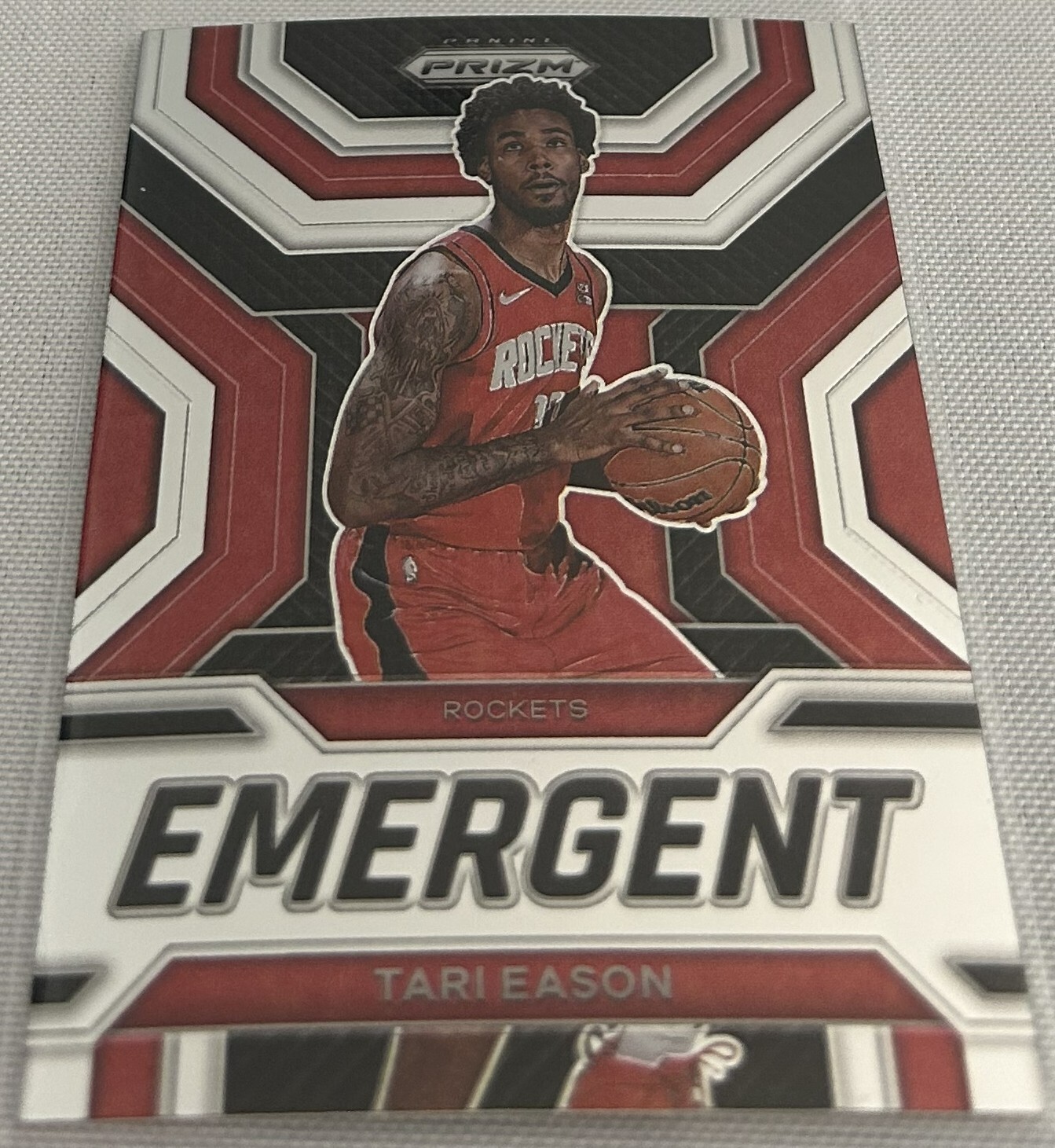 2022-23 Panini Prizm Basketball Tari Eason Houston Rockets Emergent Rookie #5