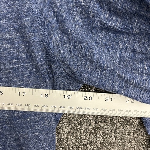 J Crew Shirt Mens Medium Slim Henley Blue Long Sleeve - Picture 5 of 7