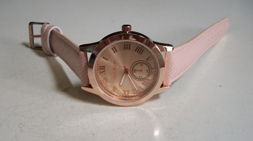 Women's Pink, Black, Blush, Turquoise, Denim Look Leather Band Fashion Watch - Picture 35 of 78