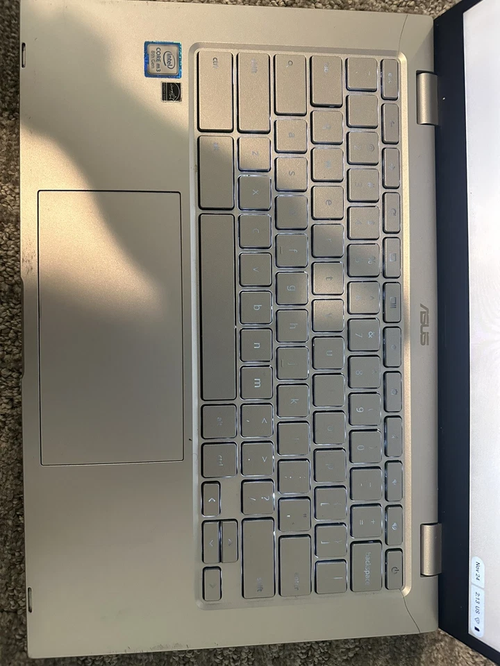 ASUS Chromebook C425 Clamshell 14" C425TA-DH384 Silver - Image 3 of 4