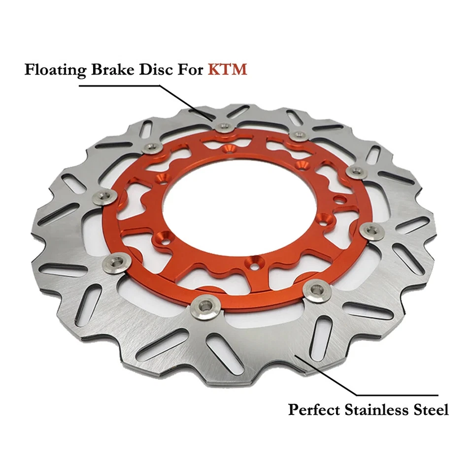 New 320mm Floating Brake Disc Rotor For KTM SX XC EXC XCW 125-530 SXF350 EXC 250 — 第 2/4 张图片
