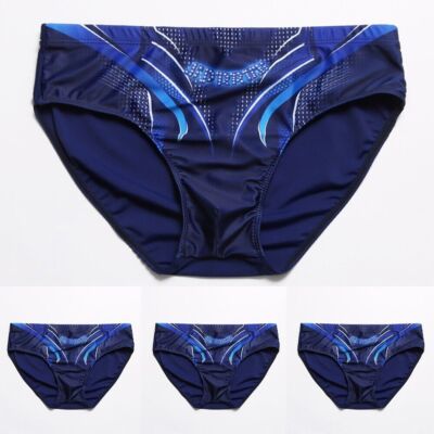 Herren Bademode Slip Schwimmen Sexy Strandhose Unterwäsche Atmungsaktiv Badehose