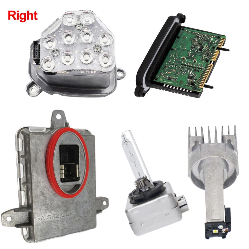 For 11-13 BMW 5-Series 528i/535i Xenon Ballast Bulb LED Module Diode RH+LH Kit Foto 3 de 4