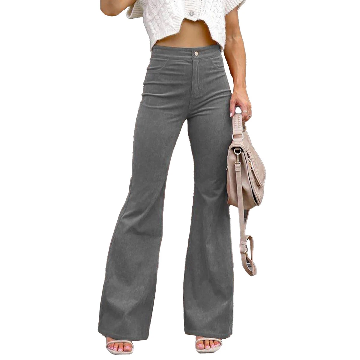 Bell bottom soft best sale pants