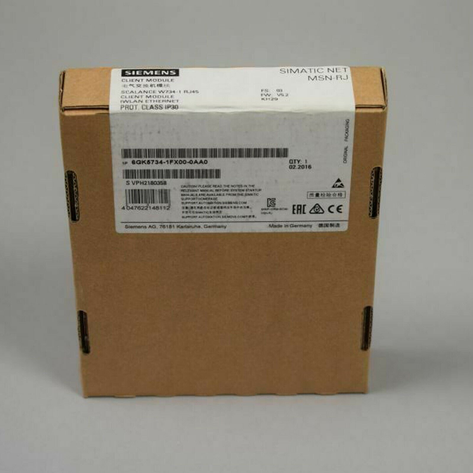 1PC New 6GK5734-1FX00-0AA0 6GK5734-1FX00-0AA0 module 1 year warranty #F22