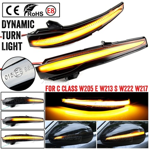 Dynamic Turn Signal Light For mercedes-benz w205 C180 C200 C250 S400 S400L S450 - Picture 17 of 17