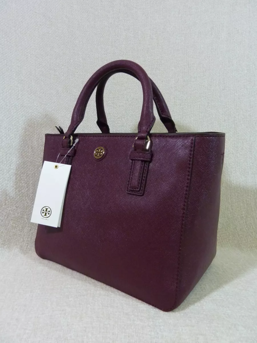 TORY BURCH Mini Square Robinson Satchel SHIRAZ