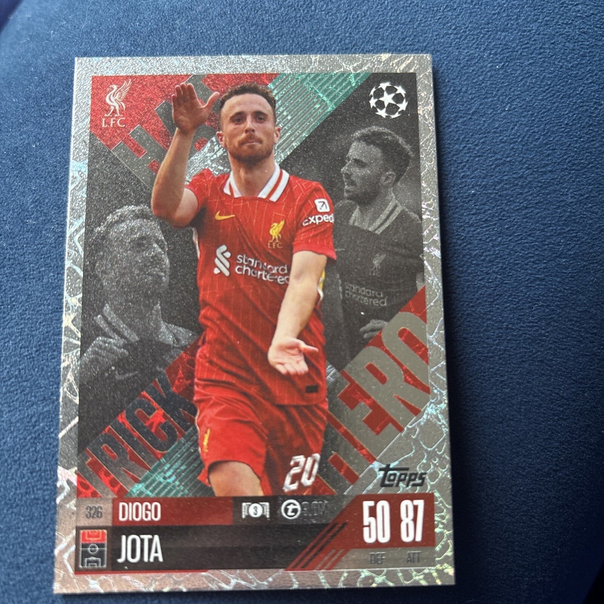 Match Attax Extra 24-25 Hat Trick Hero diogo jota liverpool | eBay UK