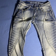 2023 New purple brand men's Spash-INK personality fashion jeans