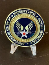 Authentic Air Force Airman Award Graduation Military Challenge Coin