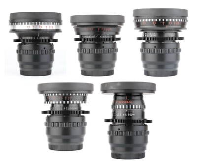 LOMO 5x Lens Set 22 28 35 50 75 w/ MFT Mount / TEMP / GH5 GH6 BMCC