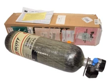 Scott 3M Safety SCBA Fire Breathing Air Cylinder Tank 4500psi 30 min Date 08/18