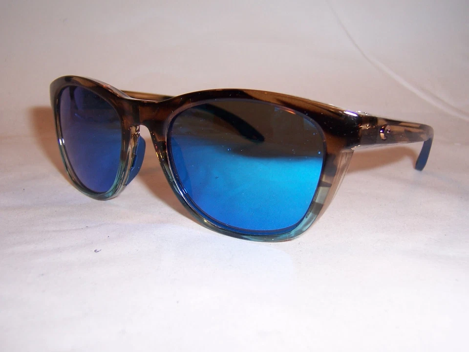 NUEVAS GAFAS DE SOL COSTA DEL MAR ALETA WAHOO/AZUL 580G POLARIZADAS $269 AUTÉNTICAS Foto 3 de 4