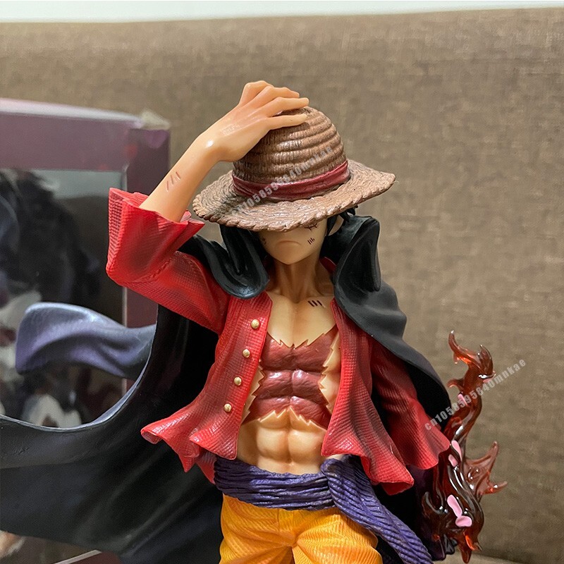 Figurine One Piece - Luffy Et Shanks 13 Cm - PVC - Chapeau De Paille - 2024 - Neuf