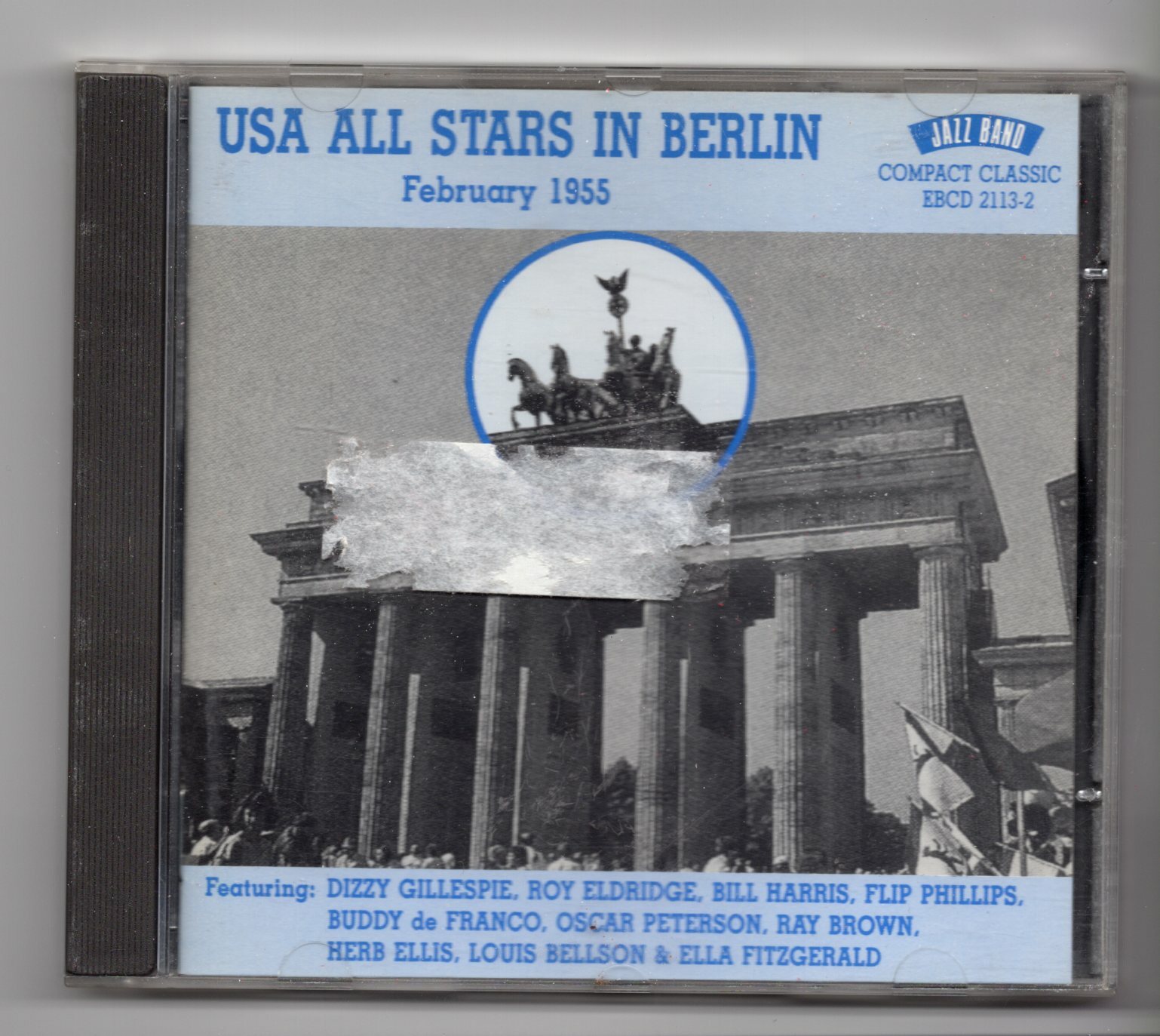 (JE433) USA All Stars In Berlin Feb 1955, 12 tracks - 1993 CD