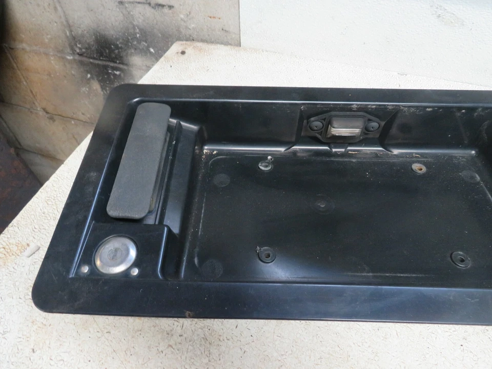 Ford E250 2008 08 manija de puerta de carga trasera y soporte de etiqueta de matrícula Foto 3 de 4