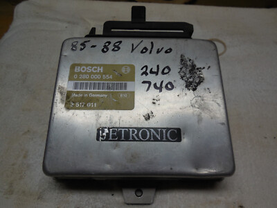 Bosch Jetronic ECU #0280000554, USED/UNTESTED, offered for parts/repair/core