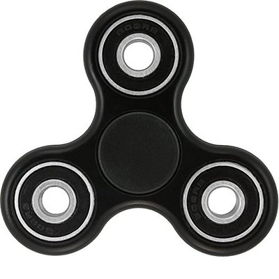 Stress Relief Hand Spinner and Spinning Fidget-Black