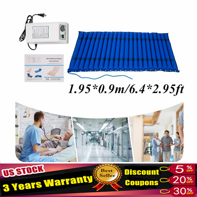 Alternating Pressure Pad Air Mattress for Hospital Bed Mattress Topper & Pump