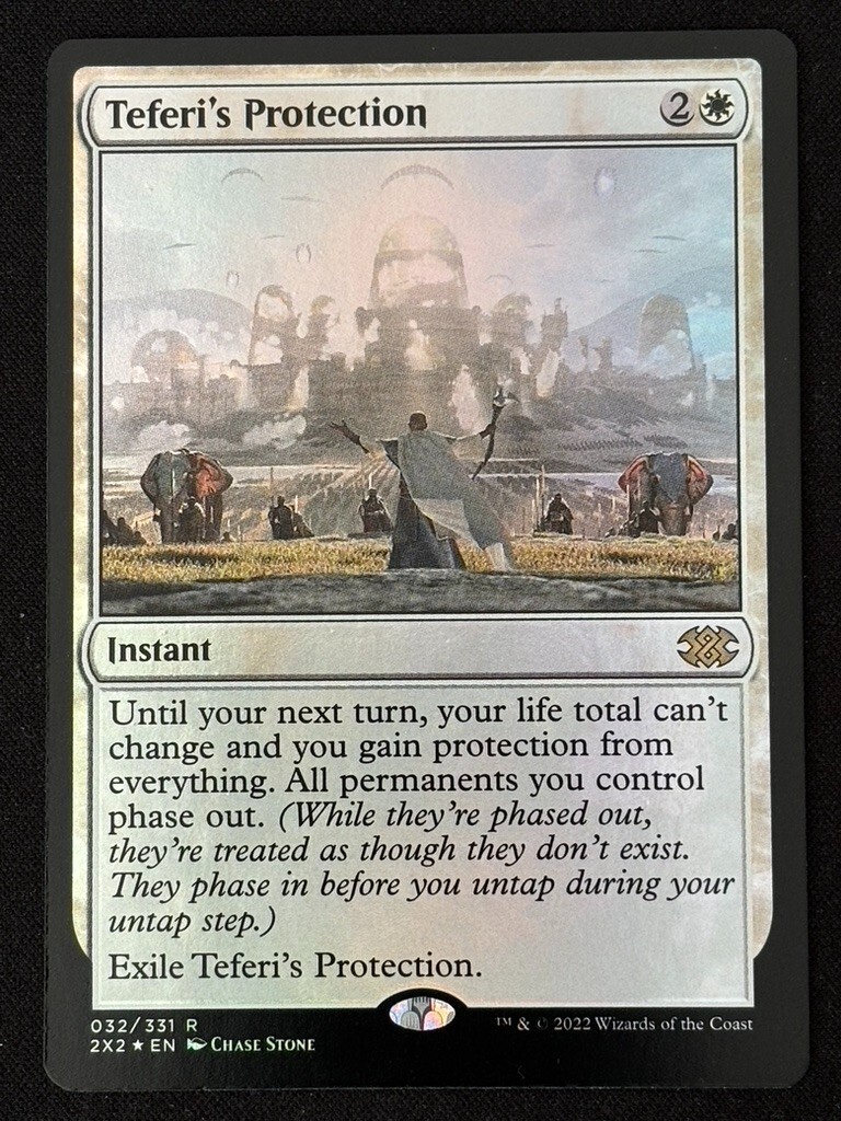 1x MTG Teferi's Protection (Foil) - Double Masters 2022 (2X2