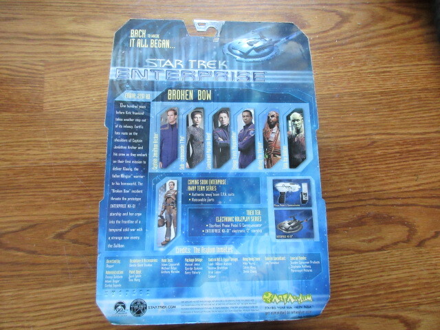Star Trek Enterprise Broken Bow Captain Jonathan Archer | eBay