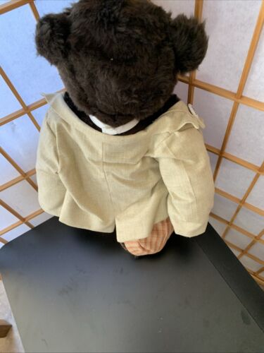 Vintage Teddy B And Teddy G Limited Edition Bear (Teddy Roosevelt ) 1984 #418B - Picture 13 of 20