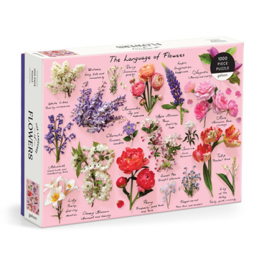 Language Of Flowers 1000 Piece Puzzle By Galison