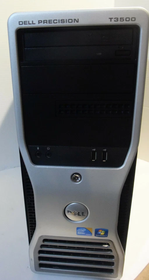 Dell Precision Workstation T3500 (Intel Xenon W3550 3.07GHz 6GB 250GB Win 10) - Image 2 of 4