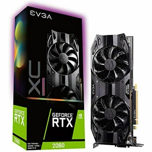 EVGA NVIDIA GeForce RTX 2060 XC ULTRA GAMING 6 GB GDDR6 Graphics Card (06G-P4-2167-KR)