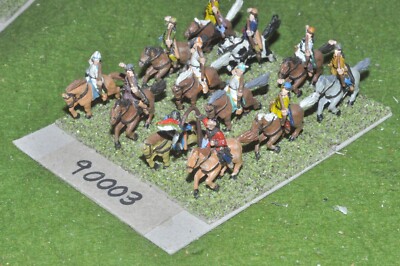 15mm Dark Age / Central Asiatic - Horse Archers 12 Figs - Cav (90003)