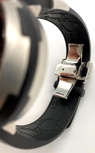 GUCCI I-Gucci Sports 114.1 Sherry Line Digital Men's Quartz Watch 49mm - Picture 8 of 11