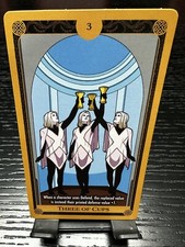 Marvel Heroclix X of Swords THREE OF CUPS Tarot Card