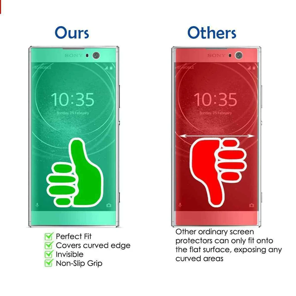 9D Screen Protector For Oppo A2/54 K10 OnePlus 10R N10 Full Cover F532 - Image 2 of 3