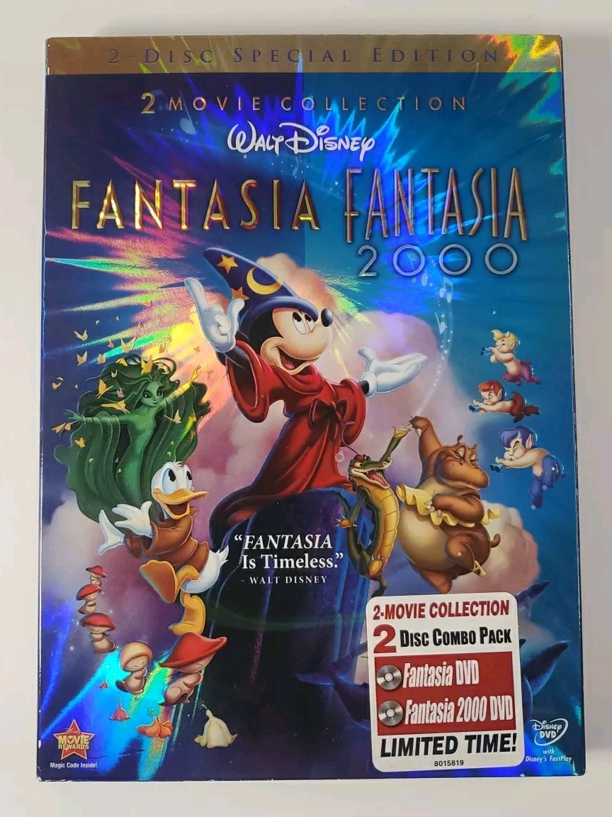 Fantasia Fantasia 2000 (DVD, 2010, 2-Disc Special Edition) with Slipcover