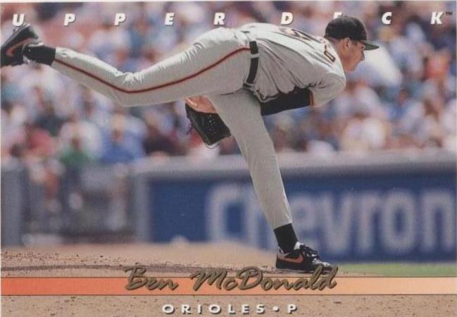 1993 Upper Deck - Ben McDonald #276 - 1 of 1