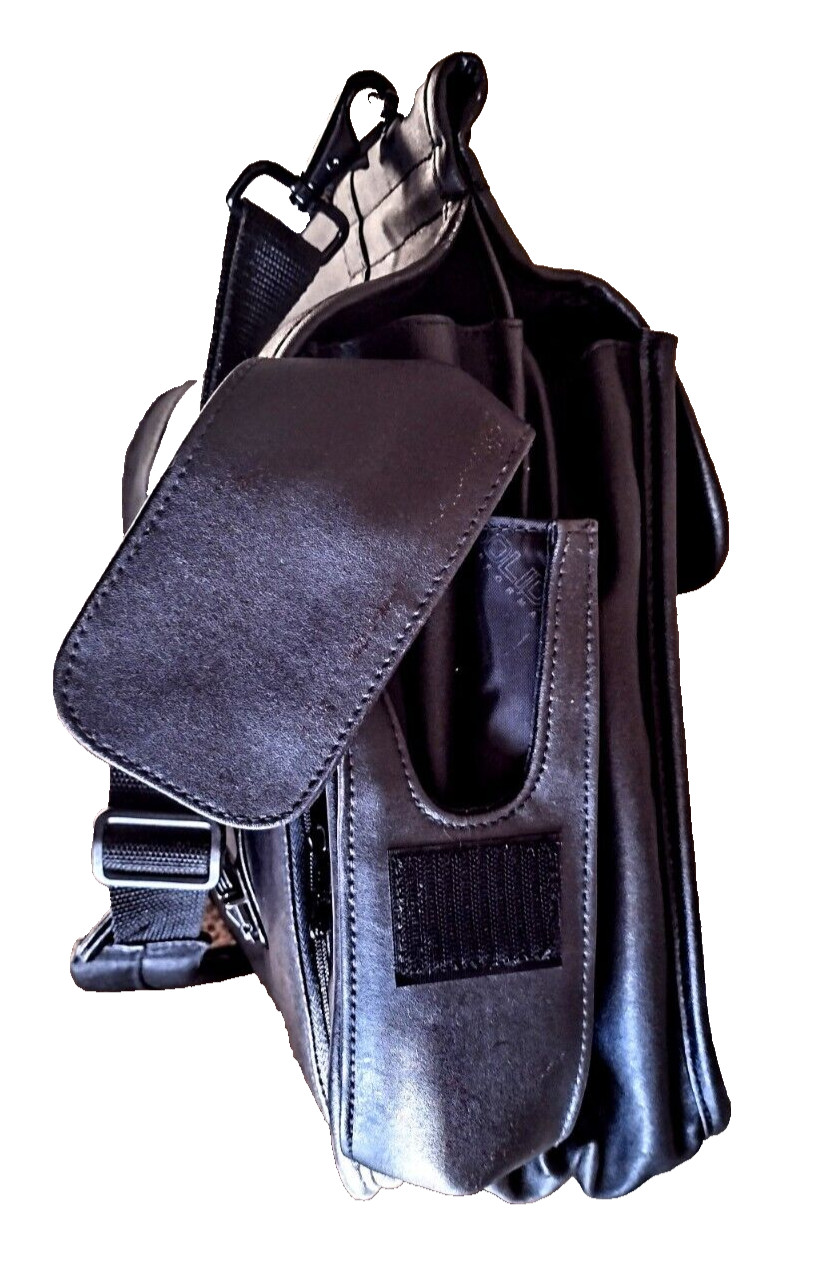 SOLIDEX Performance Leather Messenger Briefcase ~… - image 6