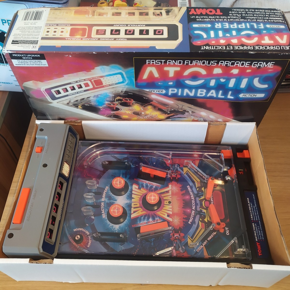 ビンテージ 当時物】TOMY アトミックピンボール 1979年 ピンボール