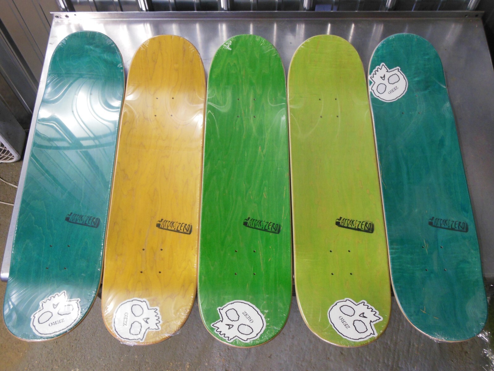 Zero x Attack  "27 Club" Series Skateboard Deck Full Set NEW