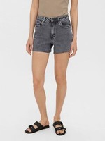 Vero Moda Damen Denim Jeans Shorts Kurze Hose High Waist Pants Fransen