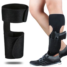 Hidden Leg Ankle Pistol Holster HandGun Holder Case Magazine Pouch Bag US Seller