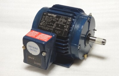 Marathon E649 XRI Severe Duty 1HP Severe Duty Motor 3 Phase VVM143TTTN65226BAK
