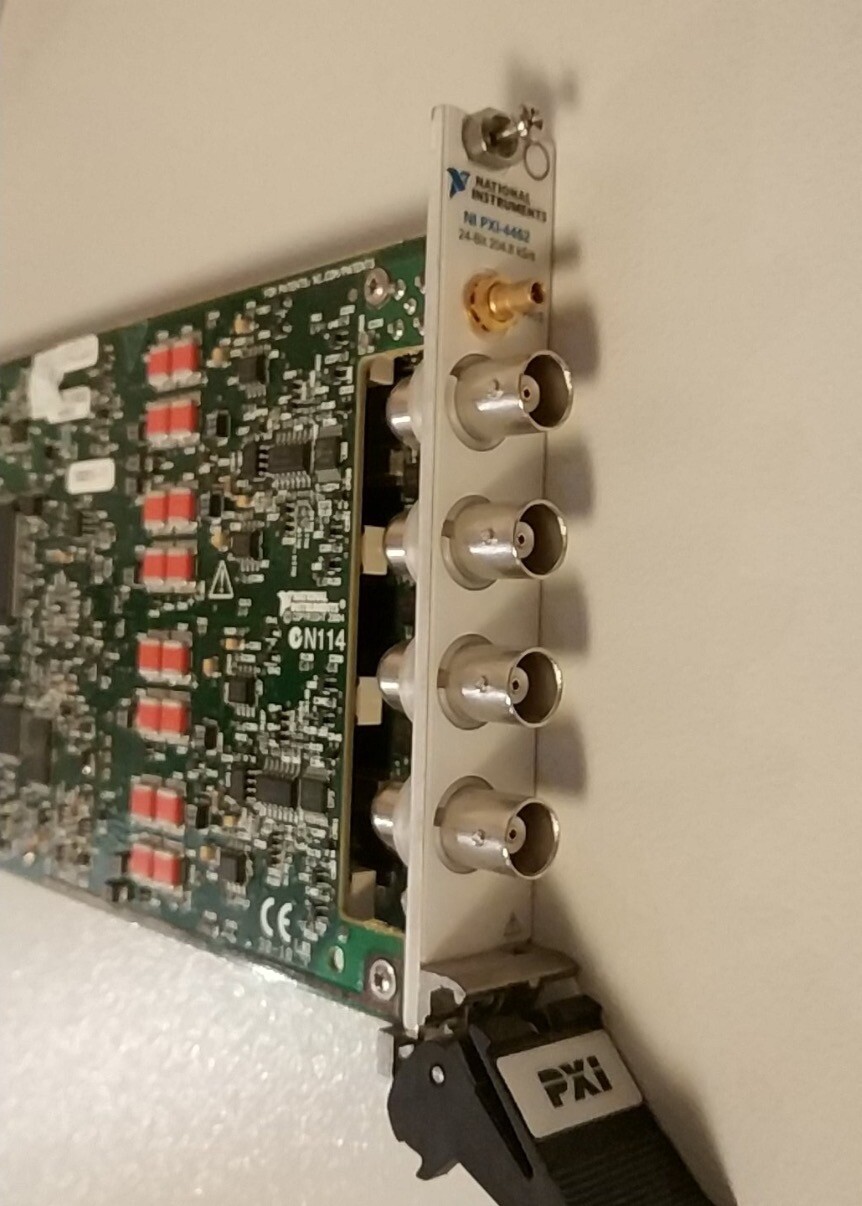 Used National Instruments NI PXI-4461 Sound and Vibration Module