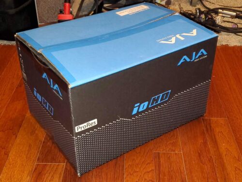 AJA IO HD Media Converter Analog / Digital Capture Apple ProRes NOS LNIB