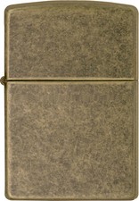 Encendedor original ZIPPO regular/antiguo latón/caja de regalo