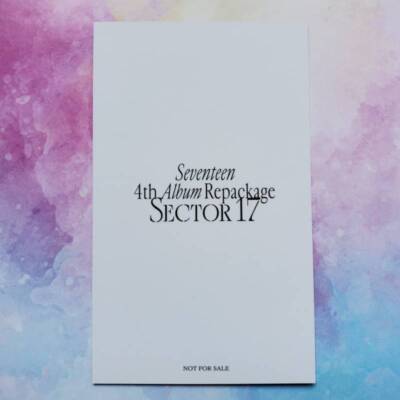 SECTOR 17 COMPACT 新品未開封 10枚 SEVENTEEN - (COMPACT Ver.) SEVENTEEN SECTOR 17 4th Repackage