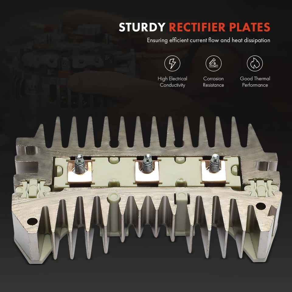 Alternator 整流器二极管适用于别克 Regal 1973 - 1978 凯迪拉克 6 - 25 安培按钮 — 第 4/4 张图片